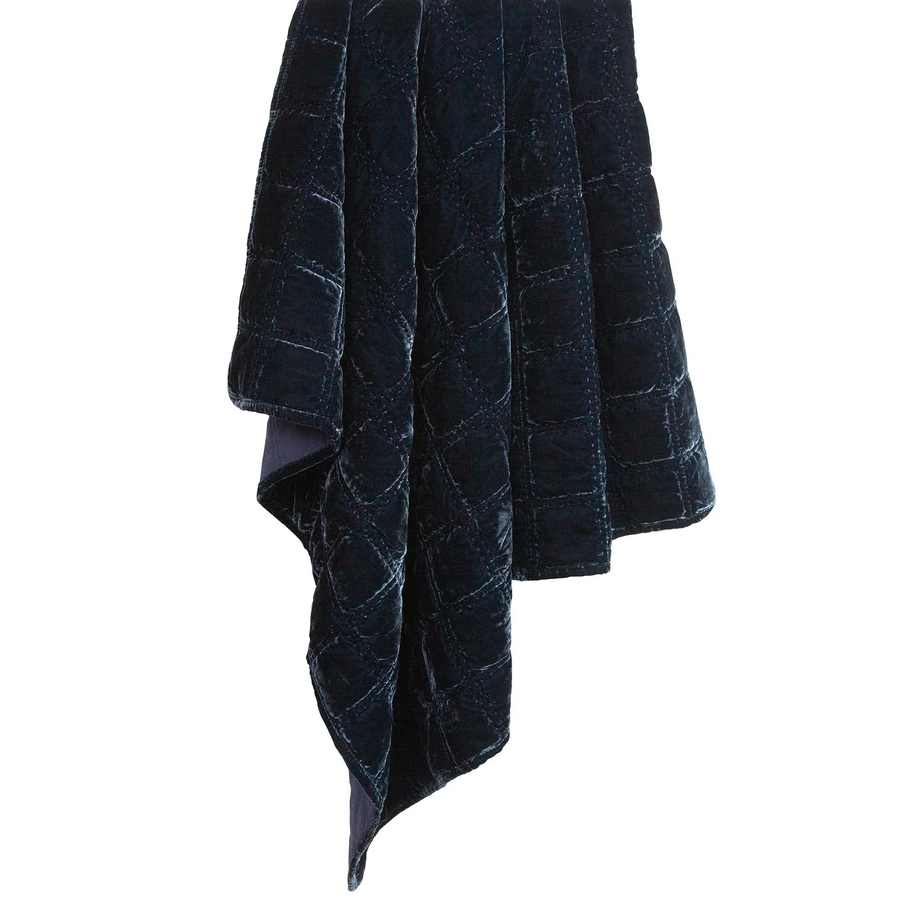 Western Velvet Box Stitch Throw