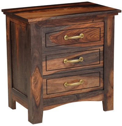 Aurora 3 Drawer Nightstand