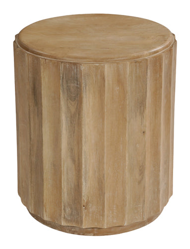 Austen Round Wood End Table