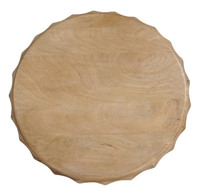 Austen Round Wood End Table