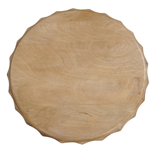 Austen Round Wood End Table