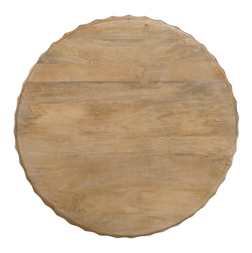 Austen Round Wood Coffee Table