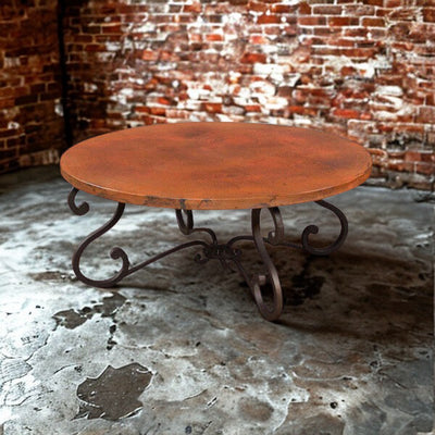 Segovia Copper Cocktail Table