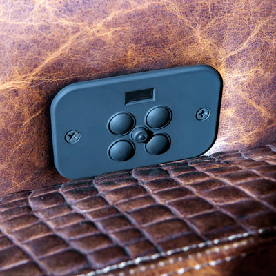 western-bison-leather-recliner-sofa