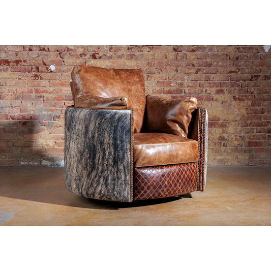 western-cowhide-and-leather-snuggler-recliner