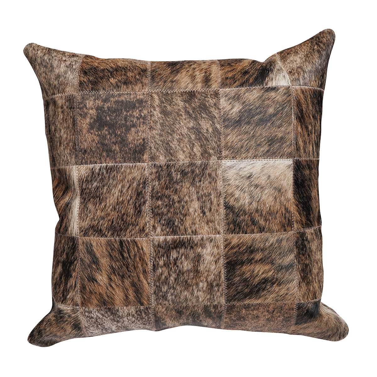 Brindle Patch Throw Pillow