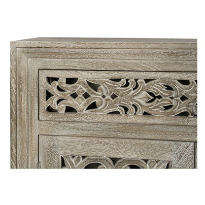 rustic mango wood sideboard