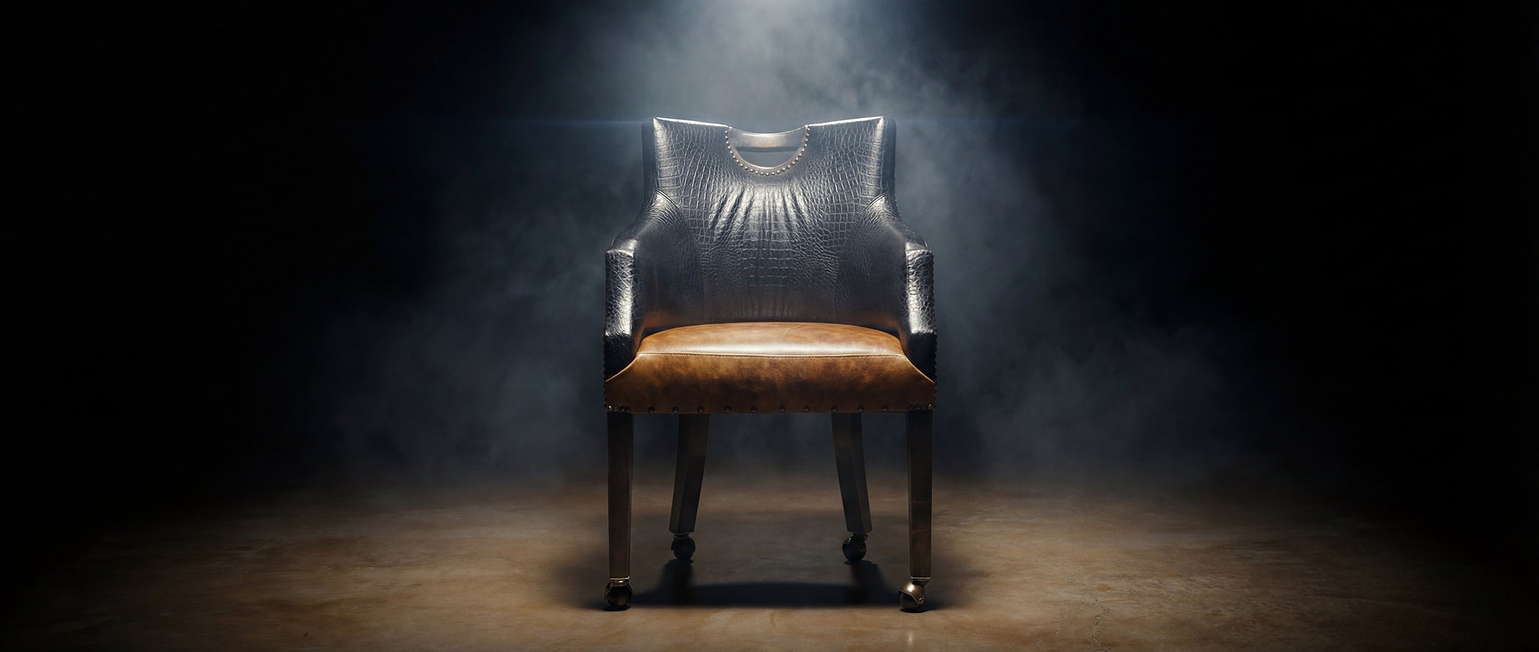 Cimarron Noir Western Poker Chair Promo