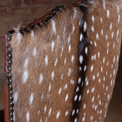 mountain home leather and axis desk chair