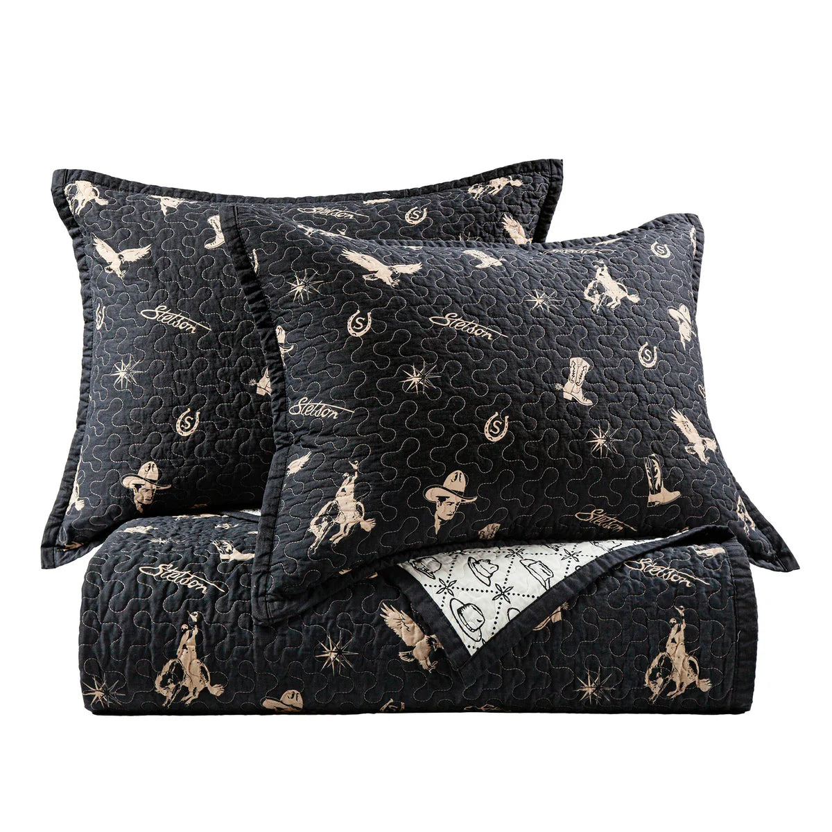 Conversation Reversible Quilt Set