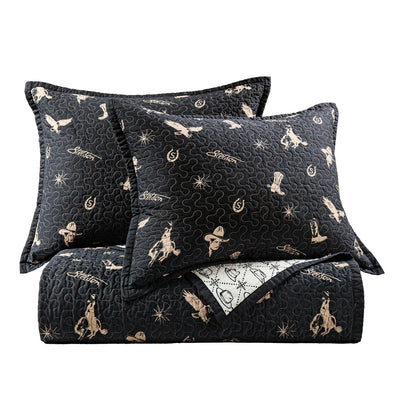 Conversation Reversible Quilt Set