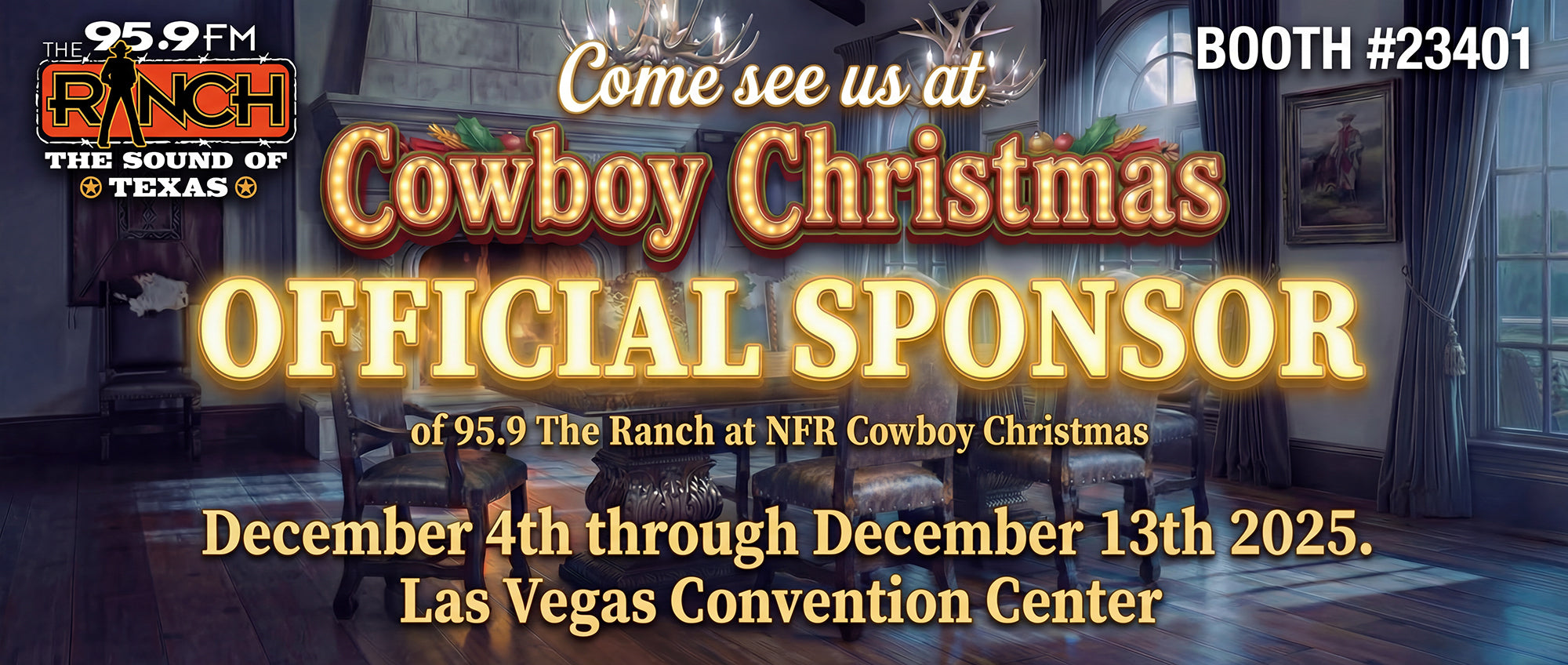 Come see Into The West at Cowboy Chiristmas in Las Vegas 2025. Booth #23401
