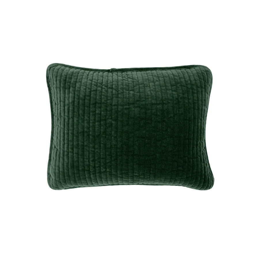 Stonewashed Cotton Velvet Boudoir Pillow