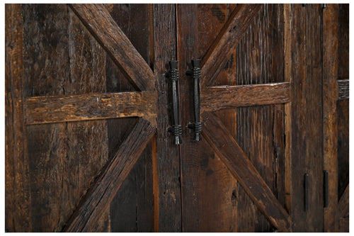 Fortville Reclaimed Wood 6 Door Sideboard