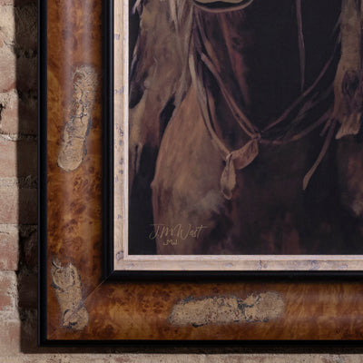 the noble rider oil painting by artist jm west