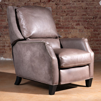 Hero image of the Silver Spur Recliner in leather and suede