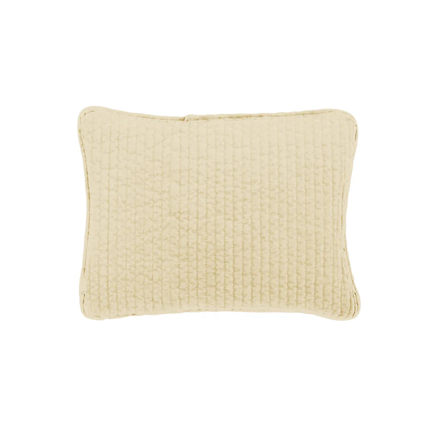 Stonewashed Cotton Velvet Boudoir Pillow
