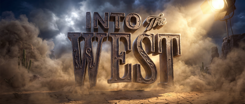 into the west custom western furniture logo loop