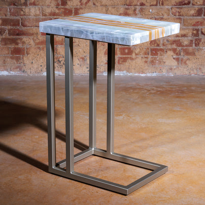 Spectrum Onyx Top Side Table