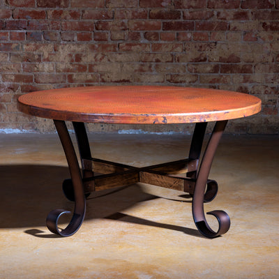 Barcelona 40" Copper Coffee Table