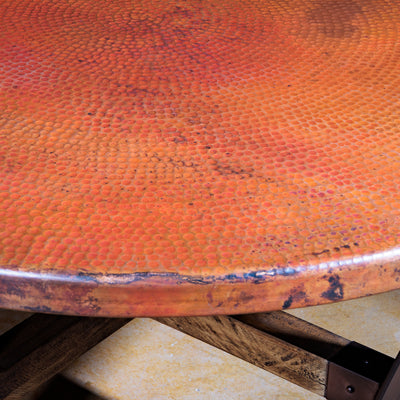 Barcelona 40" Copper Coffee Table