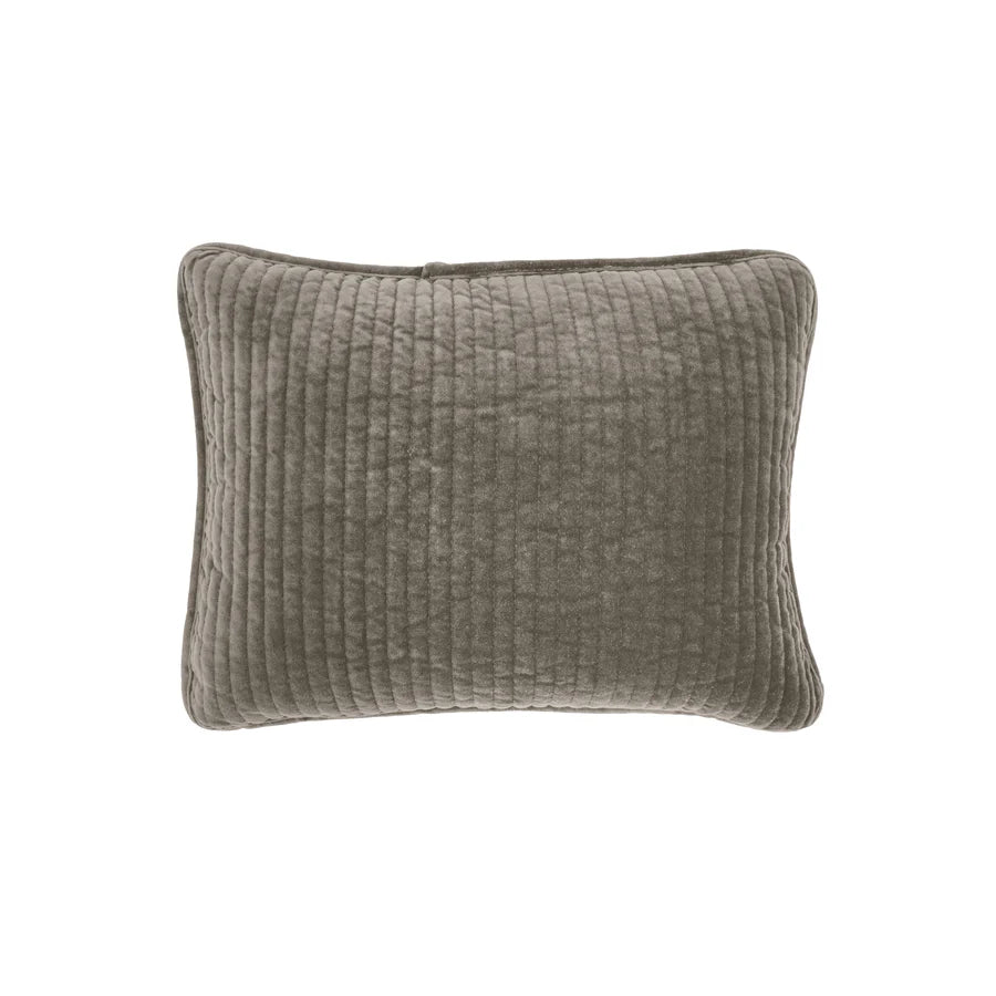 Stonewashed Cotton Velvet Boudoir Pillow