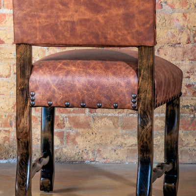 western-boot-stitch-leather-dining-chair