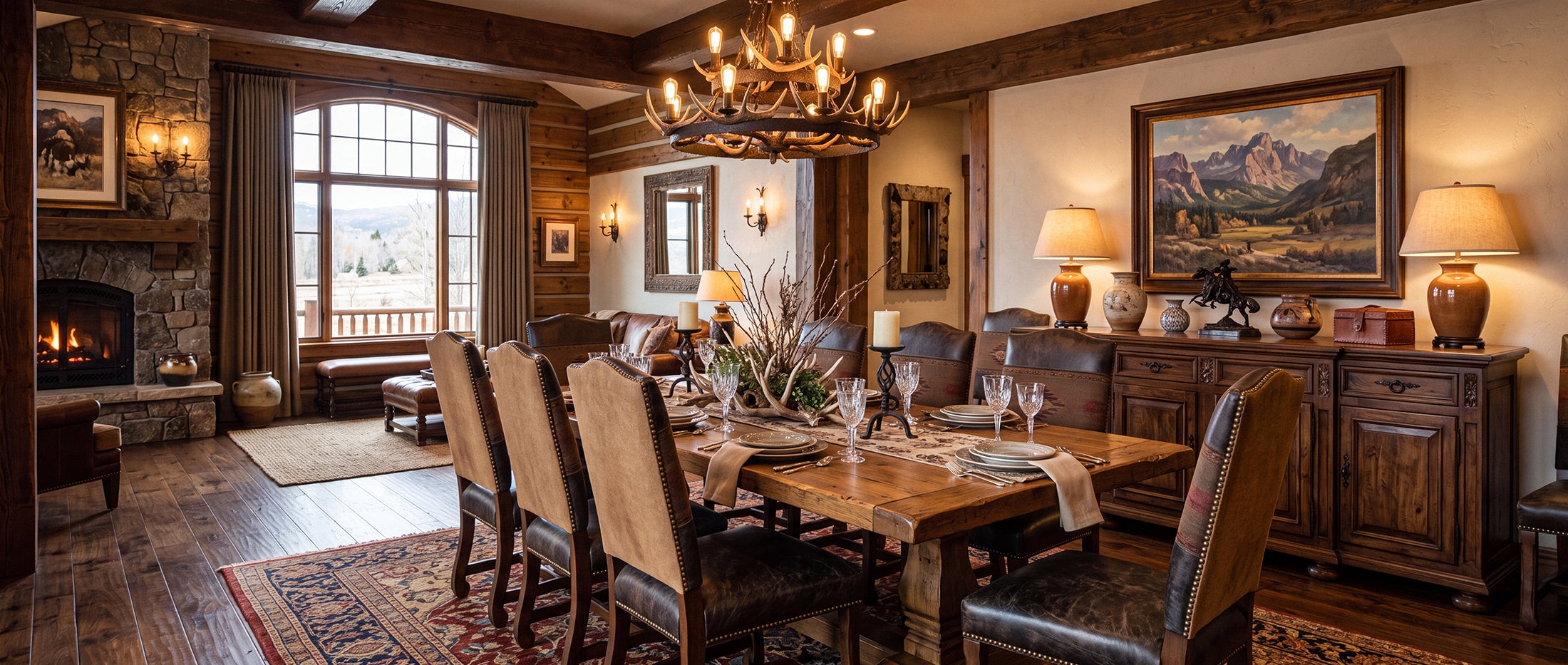 Custom western heirloom furniture by into the west in fort worth texas