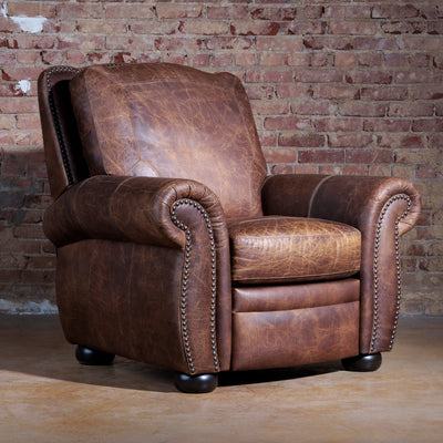 western-leather-pushback-recliner